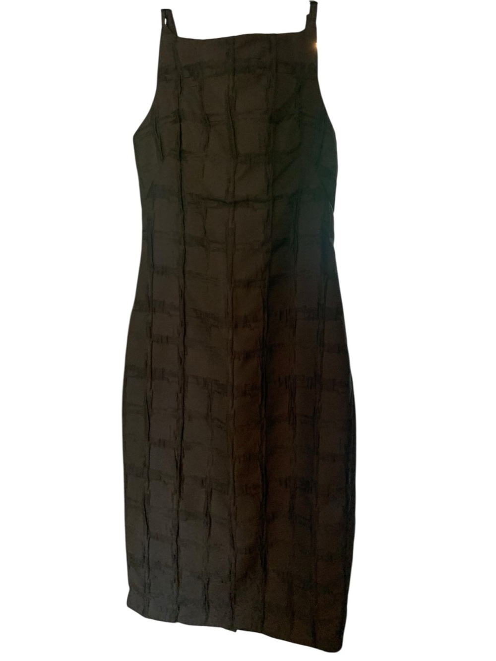 Donna Karan New York Textured Sheath Dress Size 2 Black Minimalist Capsule NWT - Picture 2 of 16